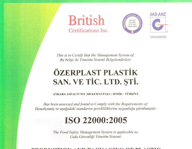 ISO 22000:2005