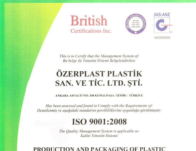 ISO 9001:2008